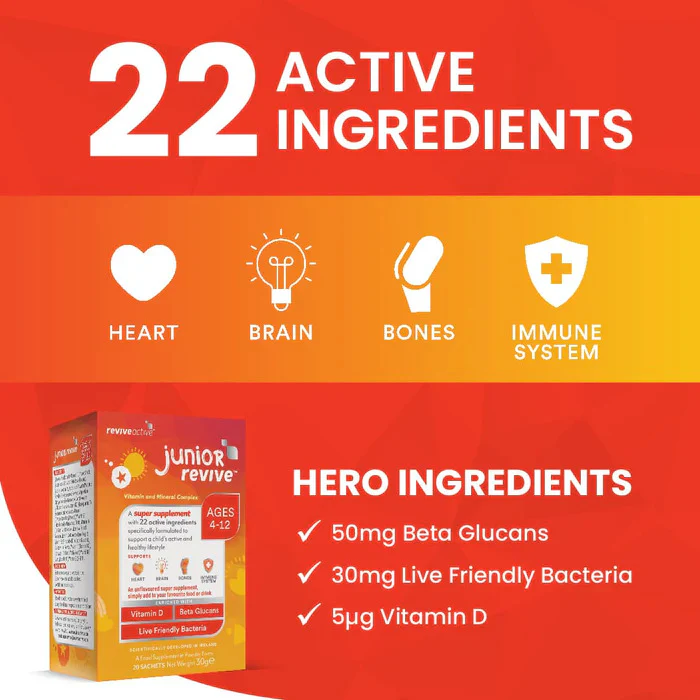 Revive Active Junior 20 Sachets - Image 4