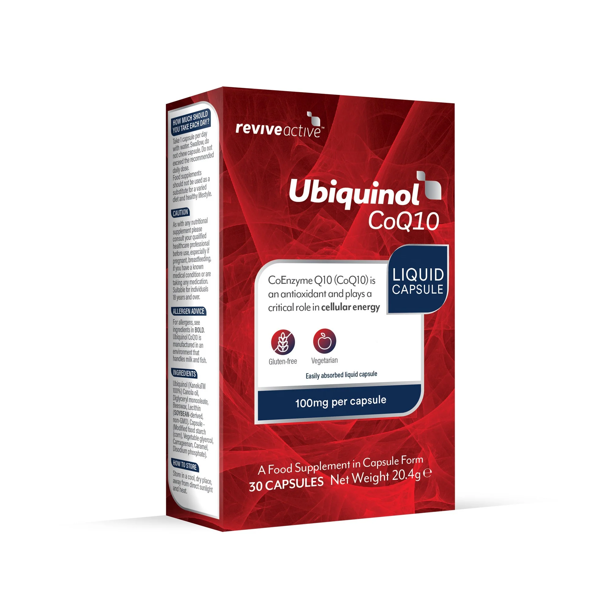 Revive Active Ubiquinol CoQ10 30 Capsules - Image 3